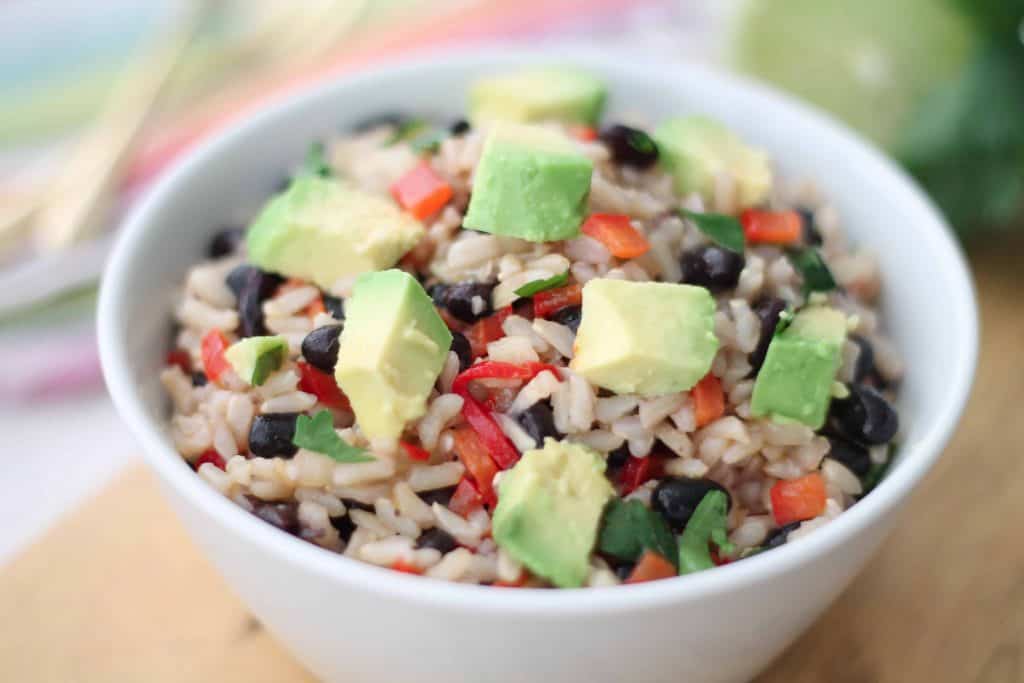 Fiesta Brown Rice Salad