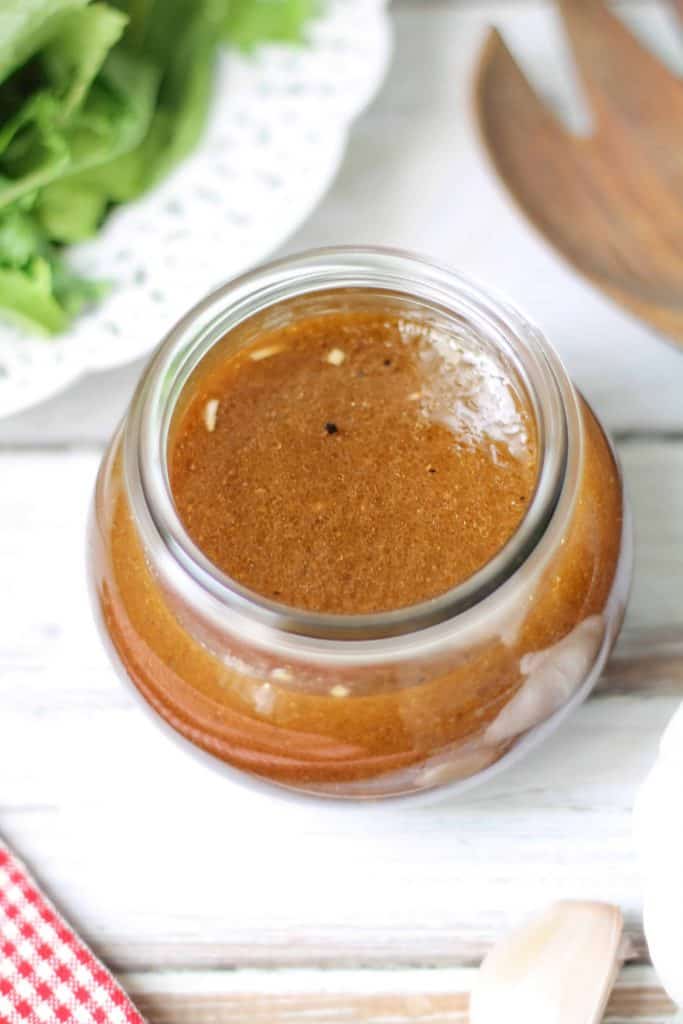 Easy Balsamic Vinaigrette Dressing - Vegan, Gluten Free