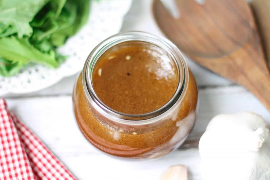 Easy Balsamic Vinaigrette Dressing - Vegan, Gluten Free