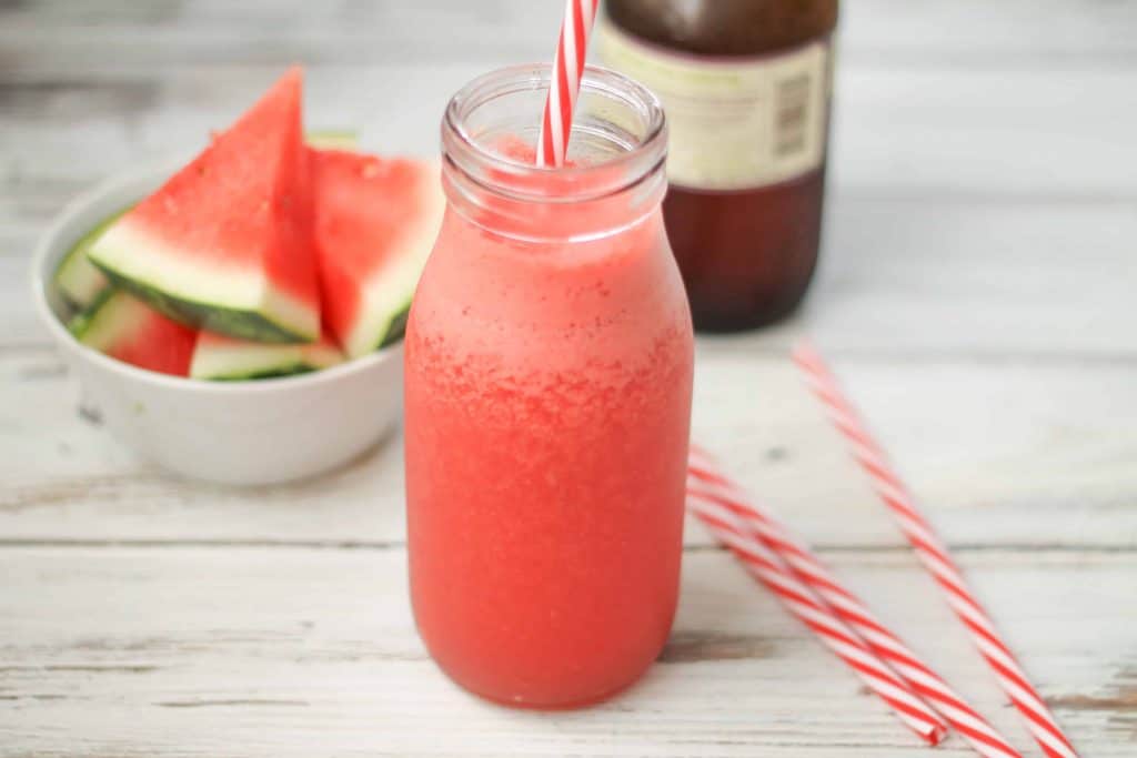 Watermelon Kombucha Slushie 