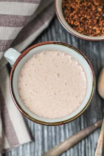 Chaga Hot Chocolate – Vegan + Gluten Free
