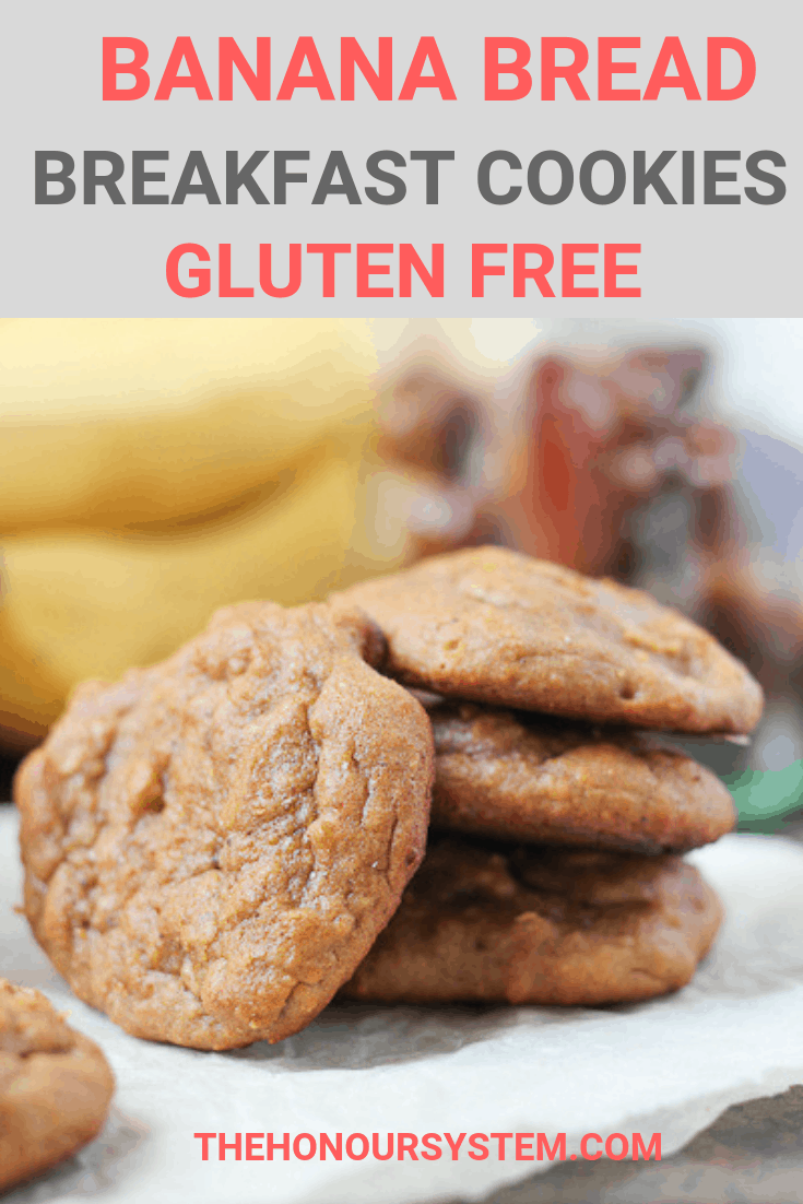 Banana Bread Breakfast Cookies - Gluten Free - The Honour System
