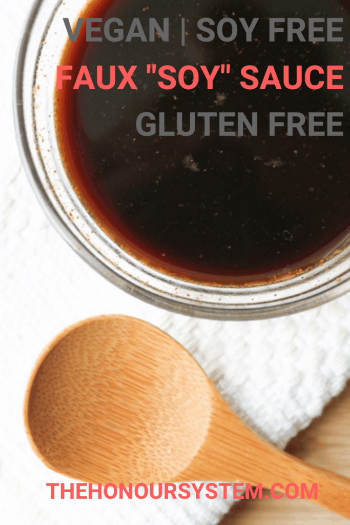 Vegan Soy Less Soy Sauce Gluten Free The Honour System