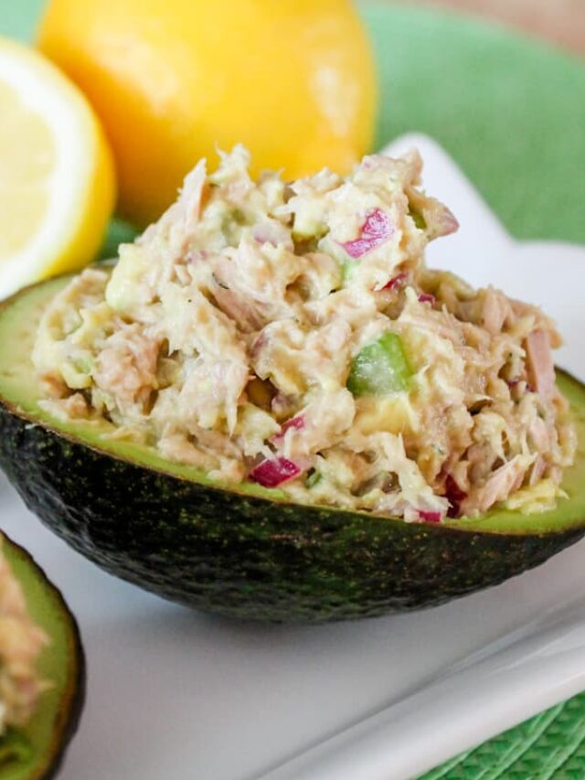 How to Make Avocado Tuna Salad