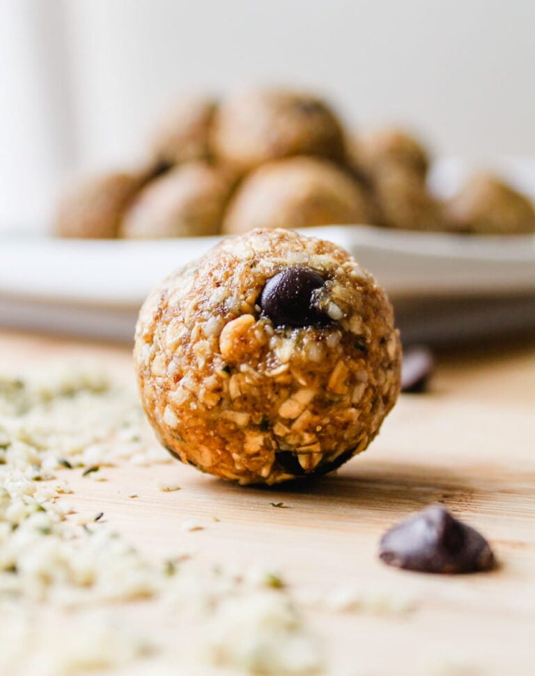 Hemp Seed Energy Balls – Easy Gluten Free + No Bake Recipe