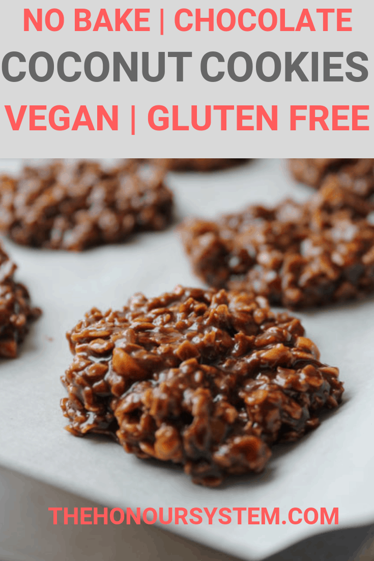 No Bake Chocolate Cookies Vegan Gluten Free Recipe