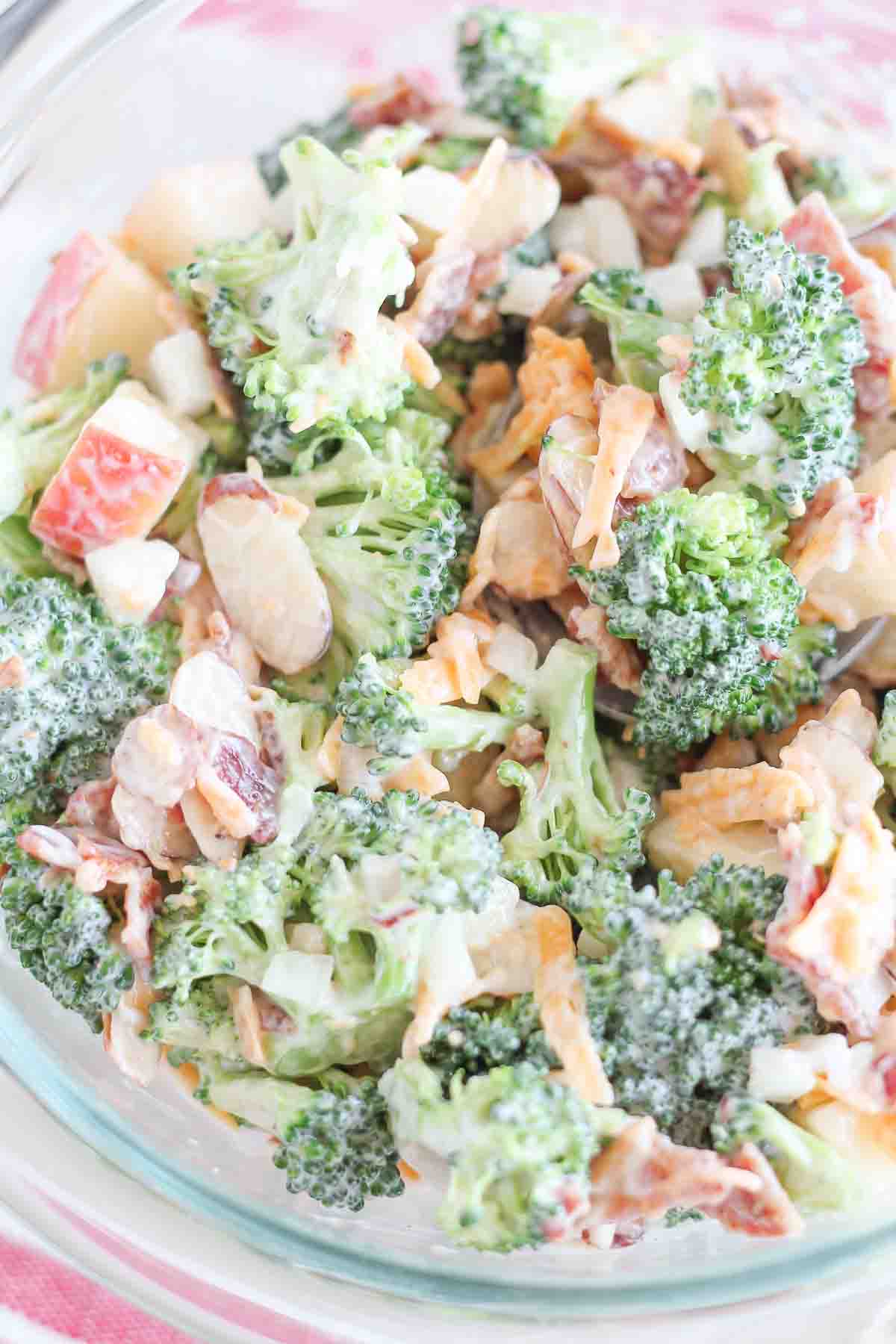 Creamy Broccoli Salad - The Honour System Recipe