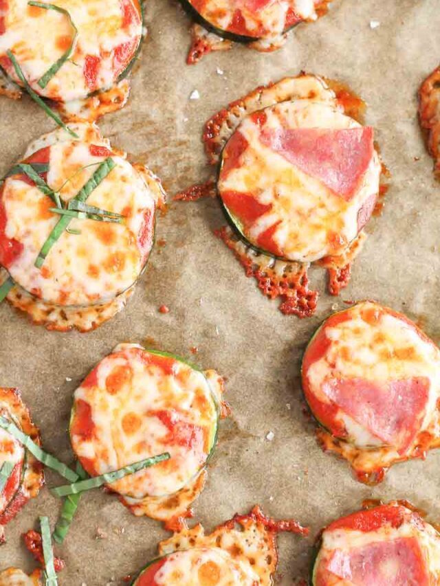 How to Make Zucchini Pizza – for dinner or appetizers!