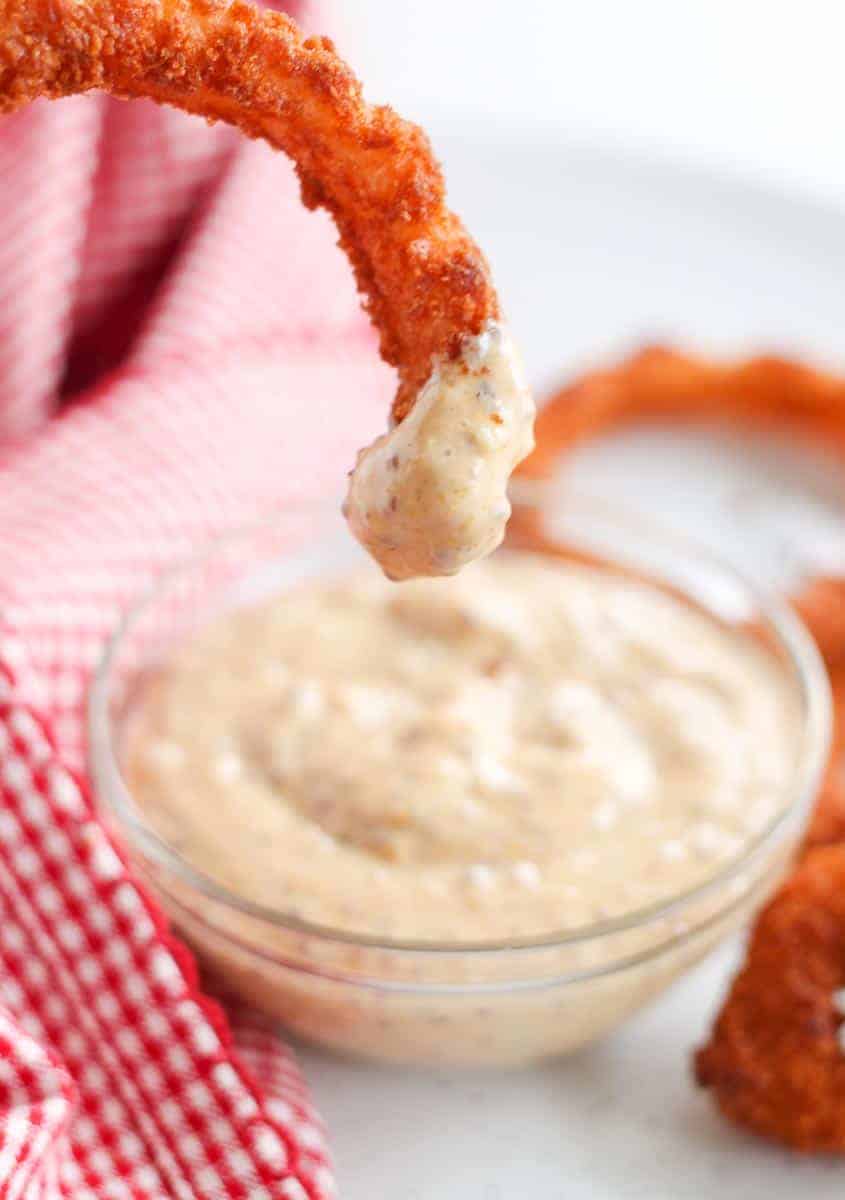 Spicy Dipping Sauce with mustard and mayo - The Honour System