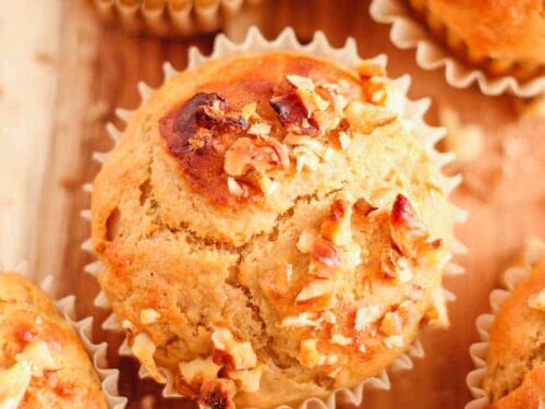 Greek Yogurt Banana Muffins