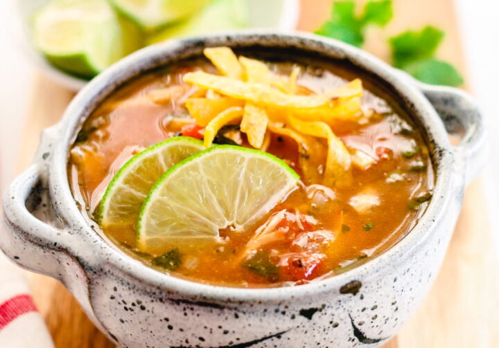 Sopa de Lima - Mexican Chicken Lime Soup - The Honour System