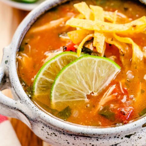 Sopa de Lima - Mexican Chicken Lime Soup - The Honour System