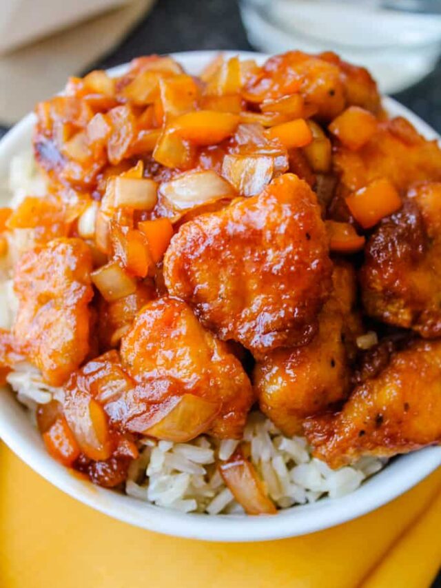How to Make Healthy Sweet and Sour Chicken
