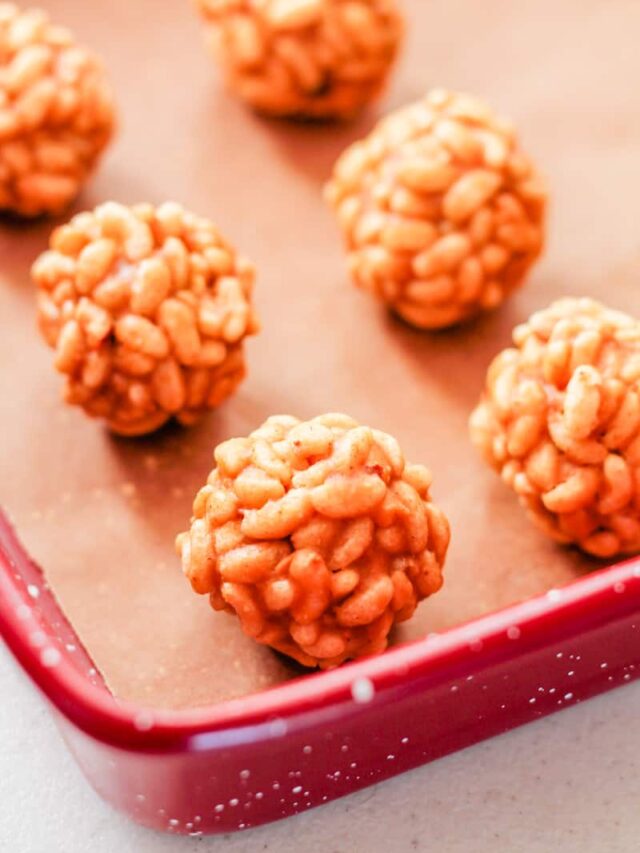 How to Make Peanut Butter Rice Krispie Balls