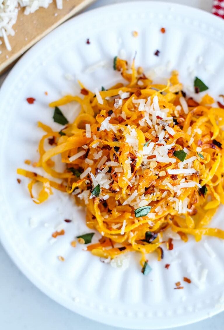 Butternut Squash Noodles – Simple Oven Roasted Recipe