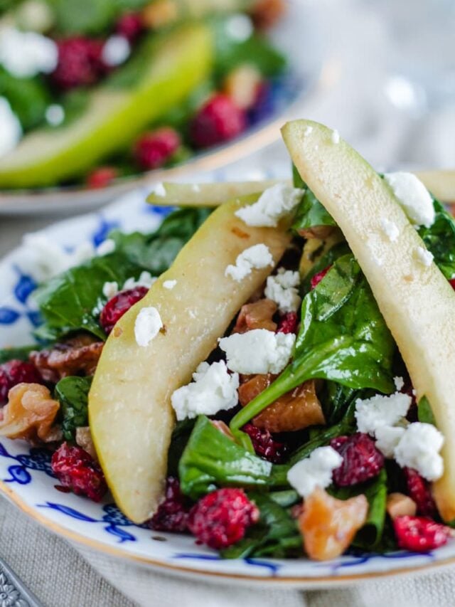 How To Make Spinach Salad with Cranberries