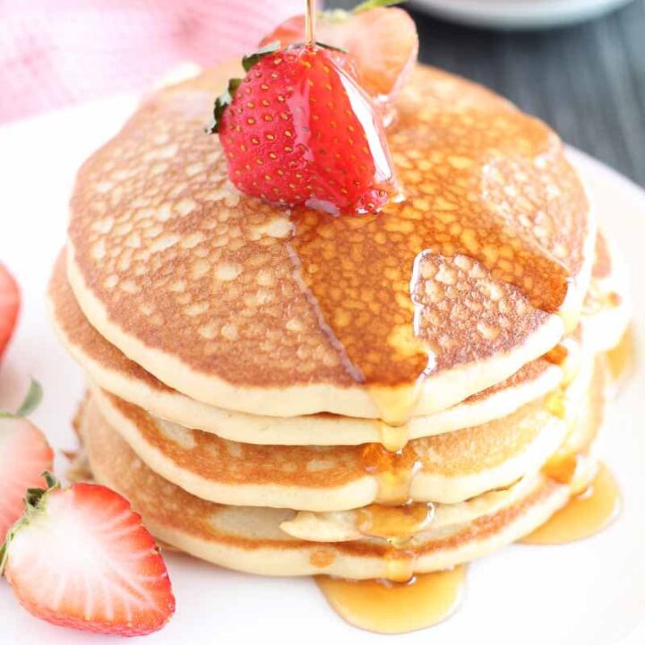 The Easiest + Fluffiest Gluten Free Pancake Recipe - The Honour System