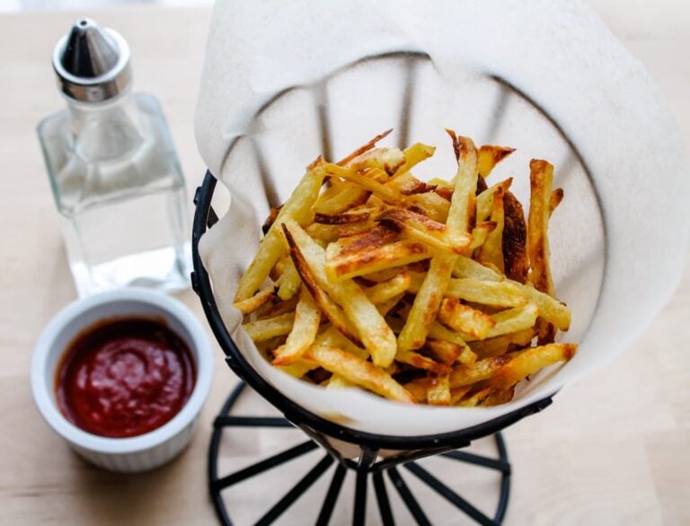 Oven Baked French Fries – Crispy + Delicious