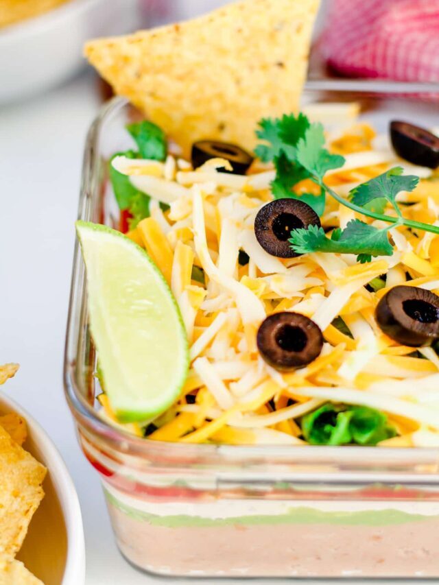 How To Make a Healthy 7-Layer Dip