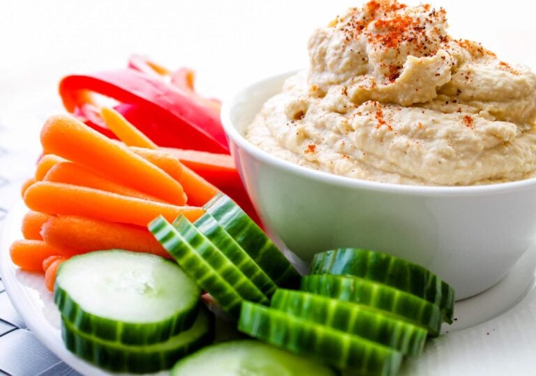 Classic Homemade Hummus – Easy + Healthy Dip Recipe