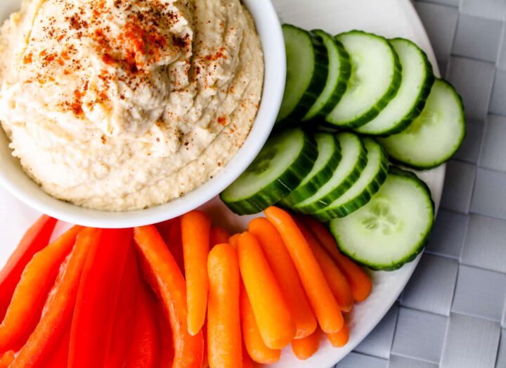 Classic Homemade Hummus - Easy Healthy Dip Recipe