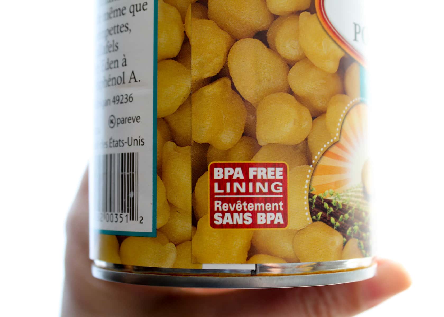 a can of chickpeas.