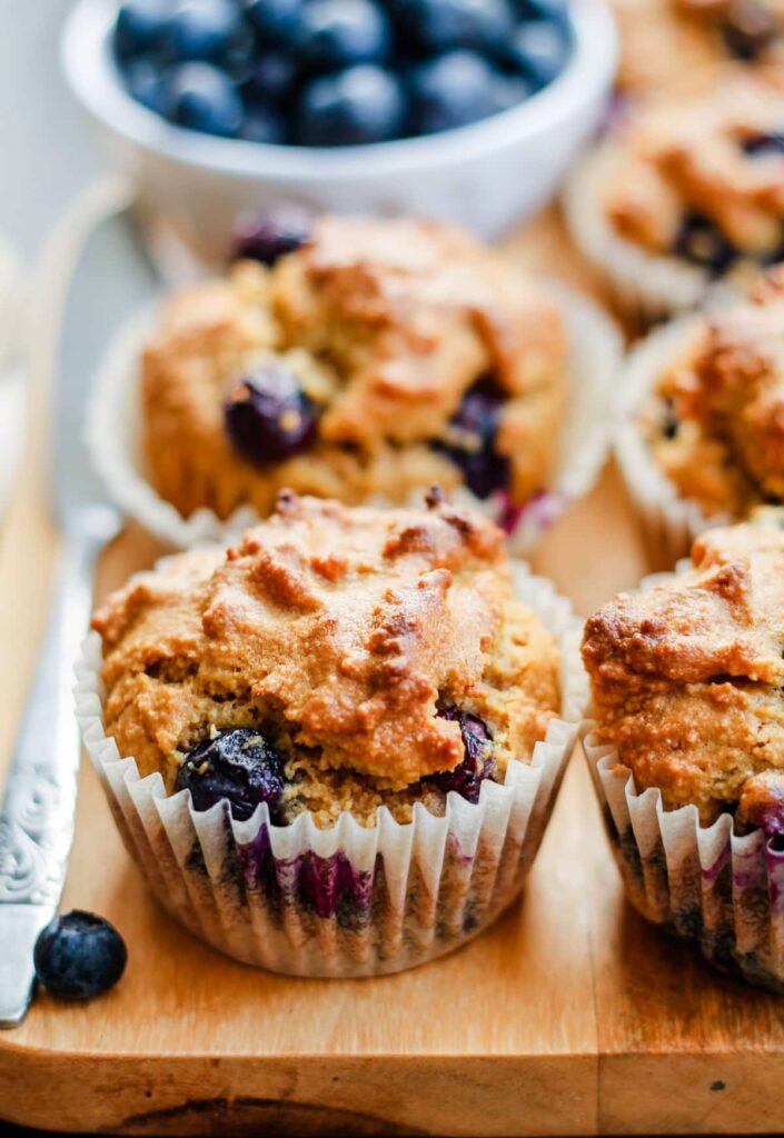 almond-flour-blueberry-muffins-the-honour-system