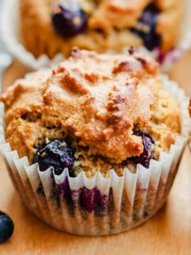 How to Make Almond Flour Blueberry Muffins