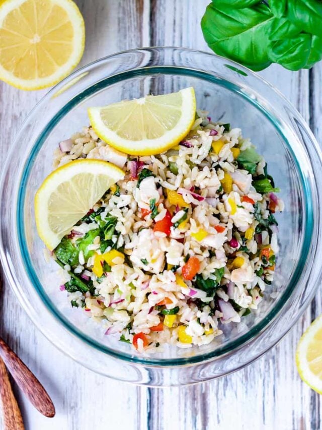 How to Make Chicken and Rice Salad
