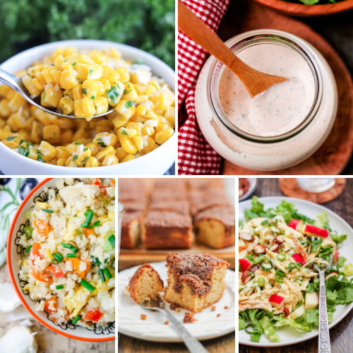 collage of recipe images.