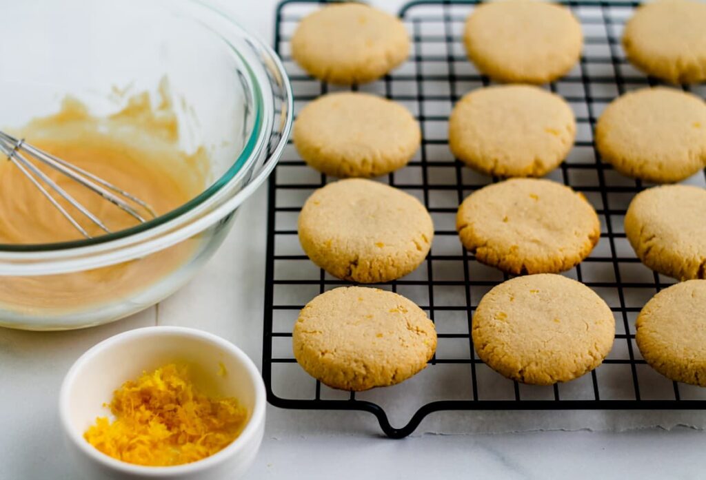 Almond Flour Lemon Cookies The Honour System