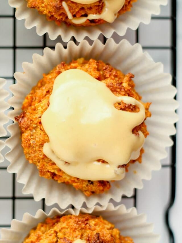 How to Make Carrot Cake Spelt Flour Muffins
