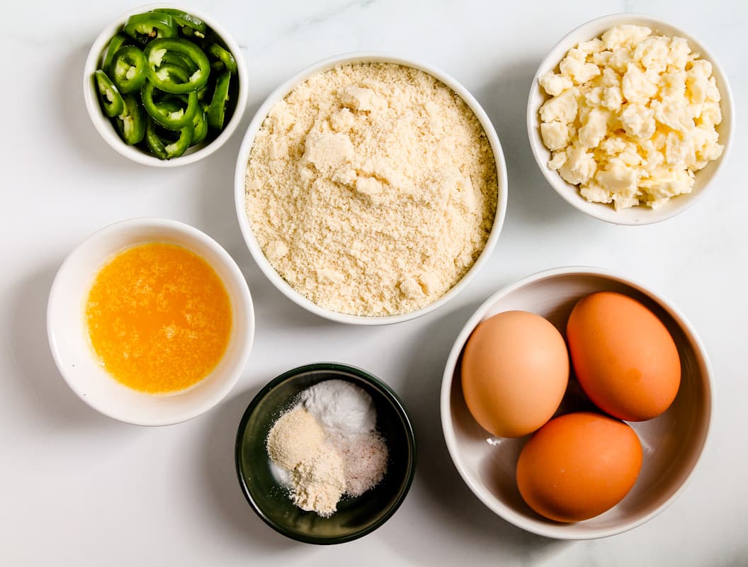 ingredients on a counter.