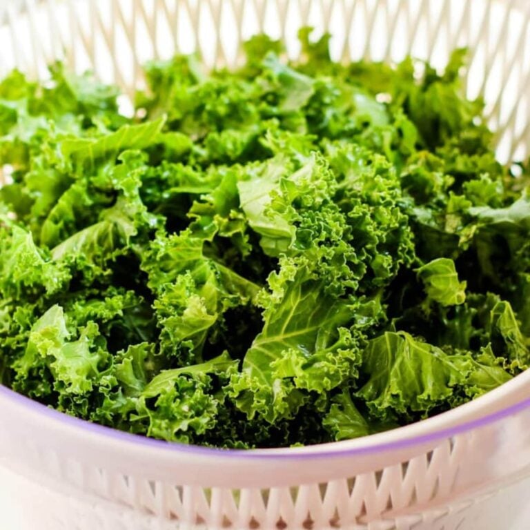 How to Wash Kale