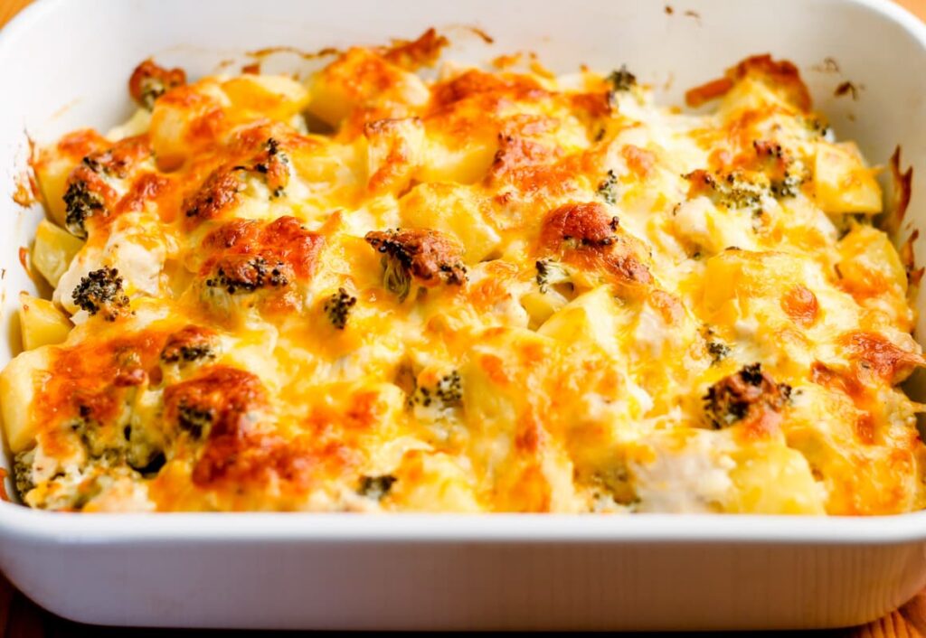 Chicken Broccoli Potato Casserole - The Honour System