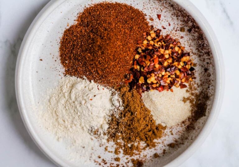 Spices in a bowl.