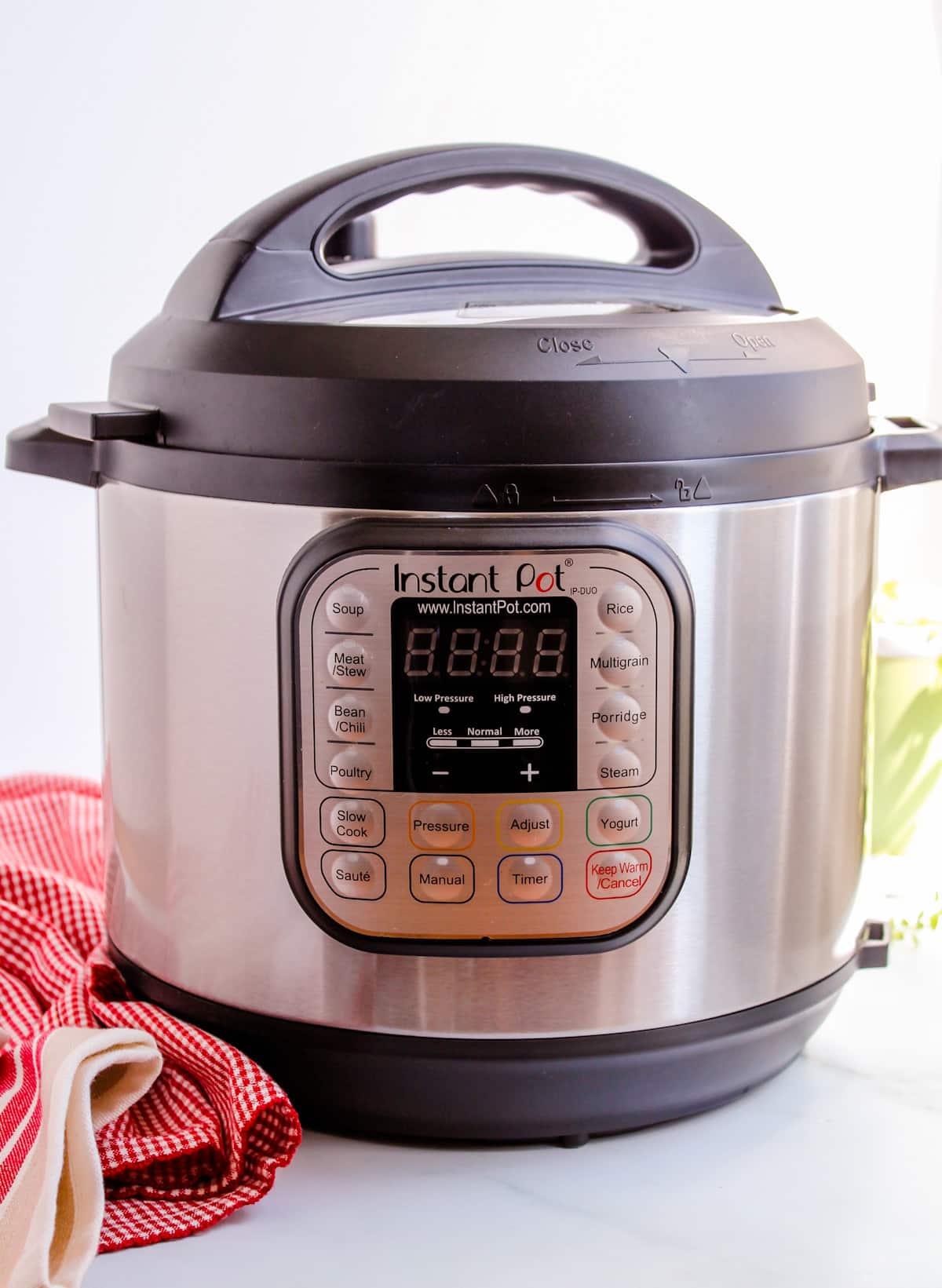 An Instant Pot on a counter.