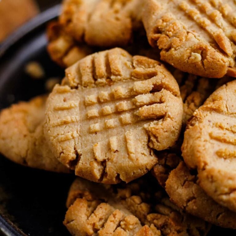 Almond Flour Peanut Butter Cookies Recipe