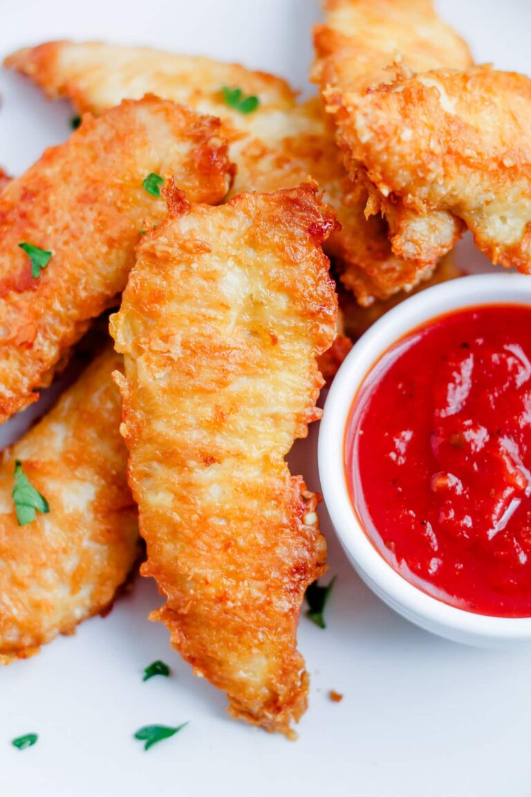 Baked Parmesan Chicken Tenders - The Honour System