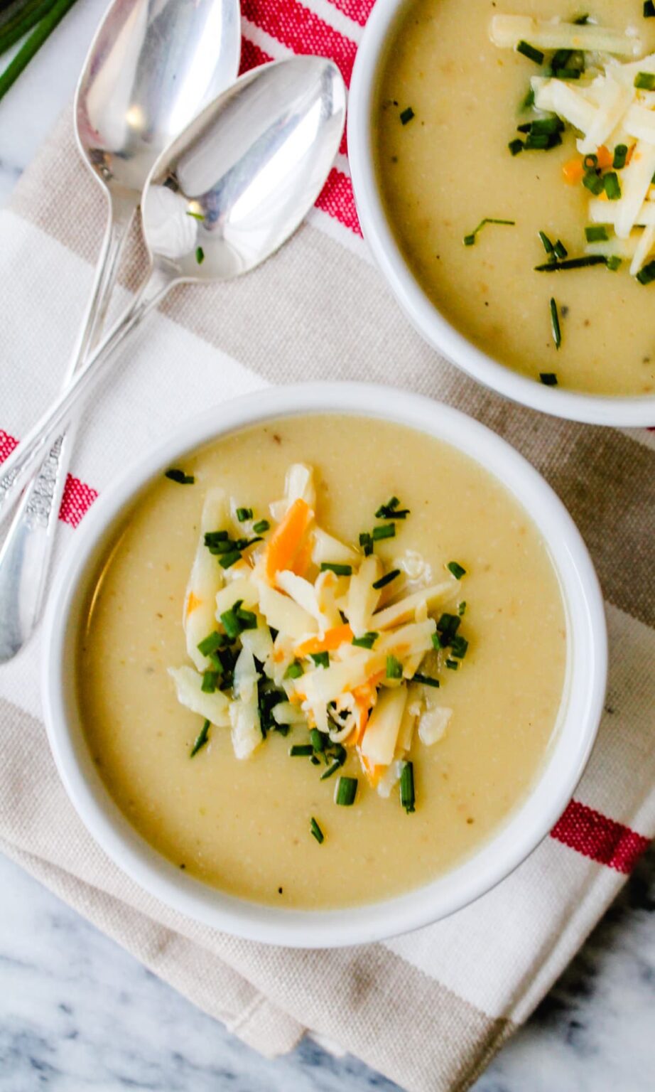 Cauliflower Potato Soup Recipe - The Honour System
