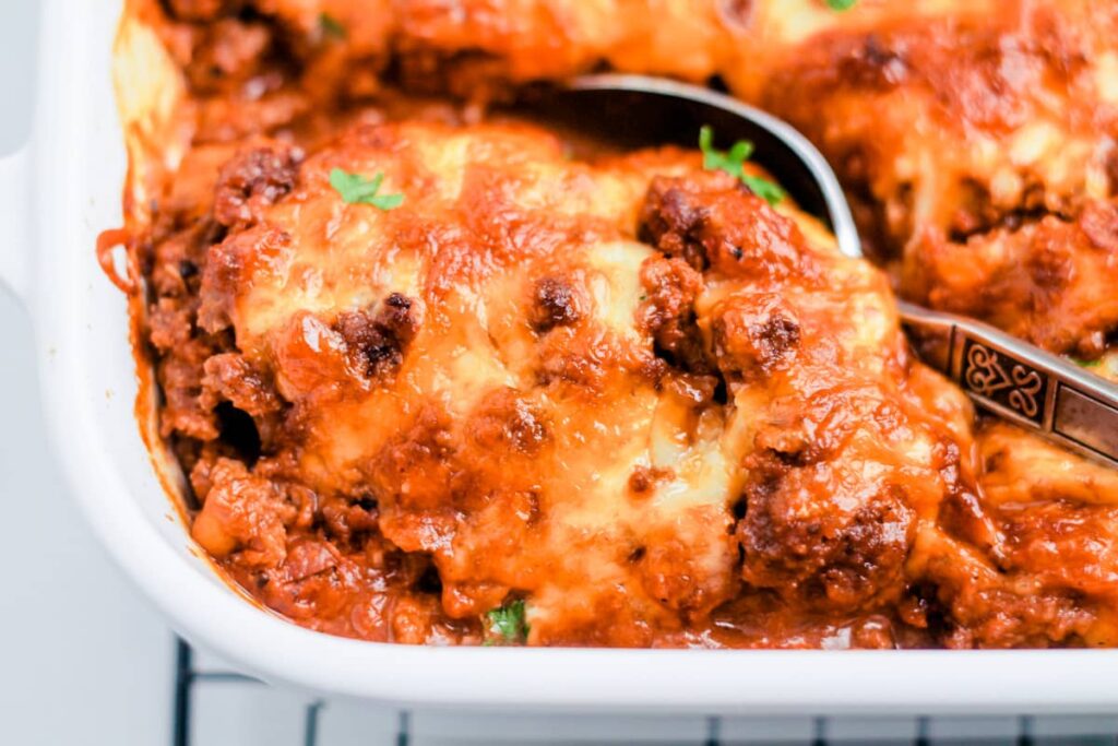 Taco Potato Casserole with Ground Beef - The Honour System