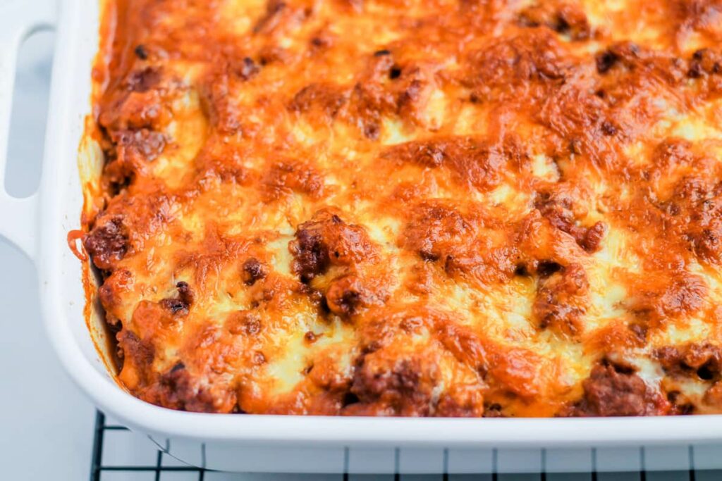 Taco Potato Casserole with Ground Beef - The Honour System