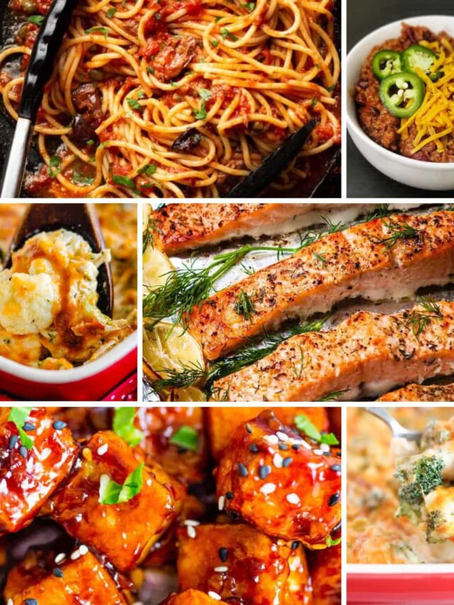 How to Make 25 Healthy Dinner Recipes – With 10 Ingredients or Less!