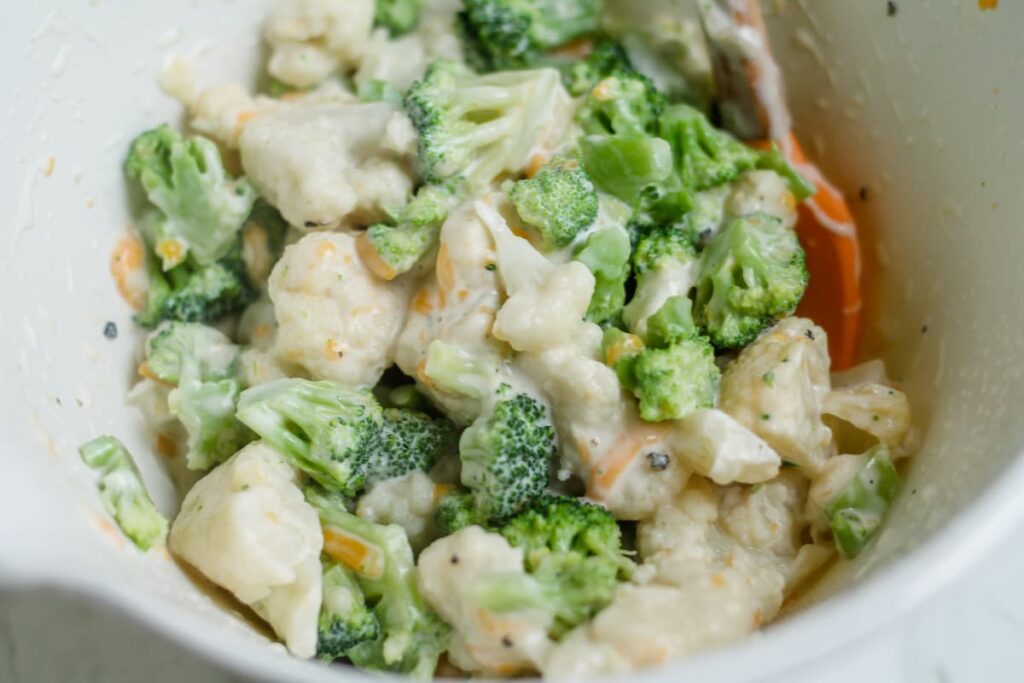 Broccoli Cauliflower Cheese Casserole The Honour System