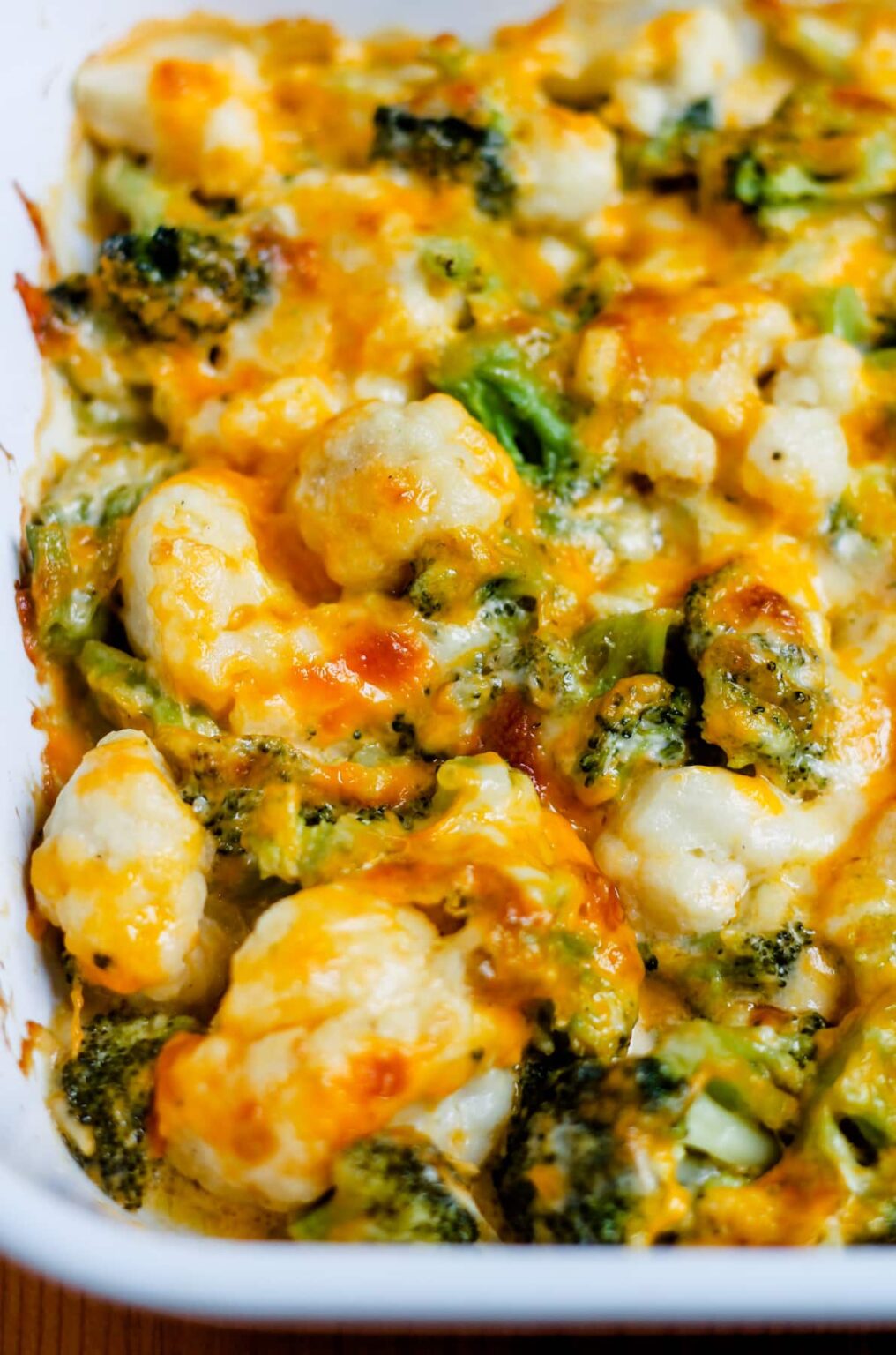 Broccoli Cauliflower Cheese Casserole The Honour System