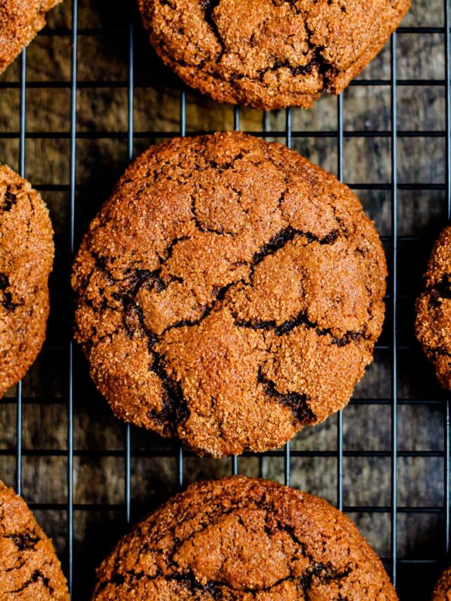 How to Make Gluten Free Ginger Molasses Cookies