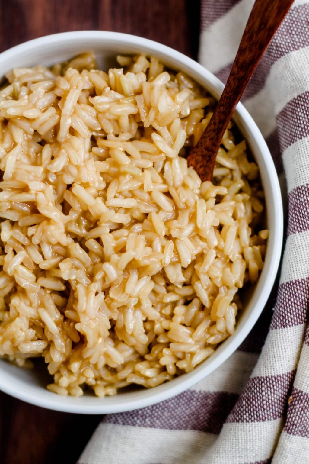 Veggie Brothy Rice How to Cook Brown Rice in Broth - The Honour System