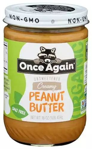 Once Again Organic Creamy Peanut Butter