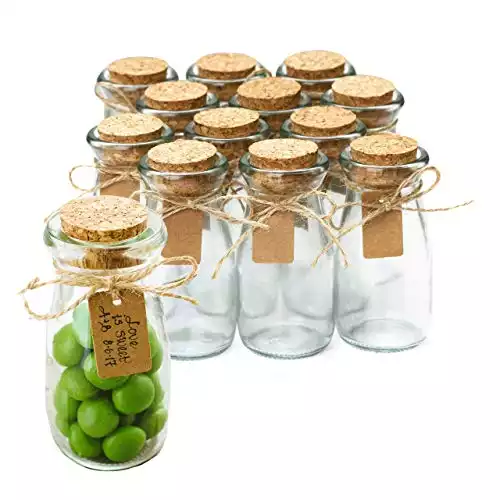 Small Glass Jars with Lids