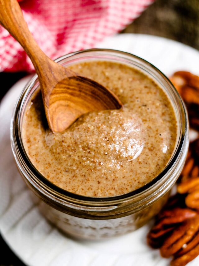 How to Make Homemade Pecan Butter
